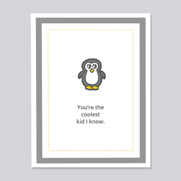 Kids Kards - Penguin Fun Card