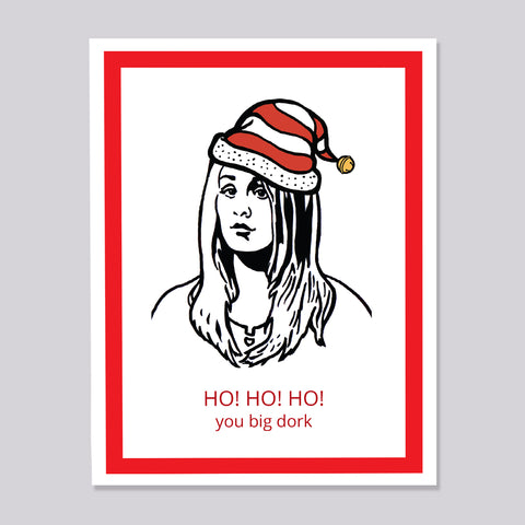Big Bang Theory Penny Christmas Card
