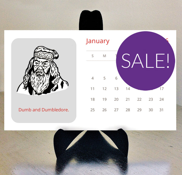 HALF PRICE SALE! Harry Potter 2026 desk calendar