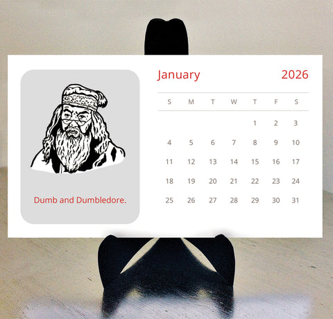 Harry Potter 2026 desk calendar