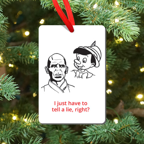Harry Potter Voldemort Pinnochio Magnet and Ornament