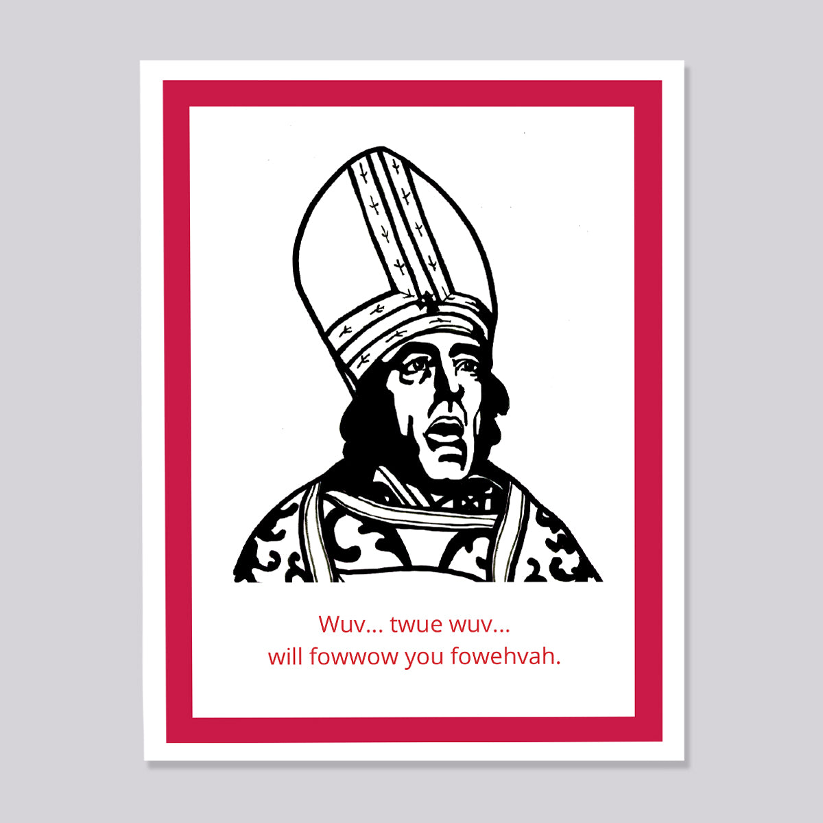 Princess Bride Twue Wuv Card