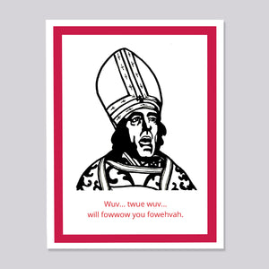 Princess Bride Twue Wuv Card