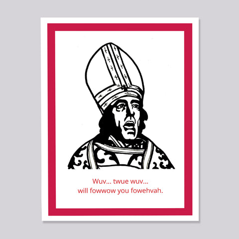 Princess Bride Twue Wuv Card