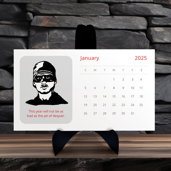 Princess Bride 2025 desk calendar