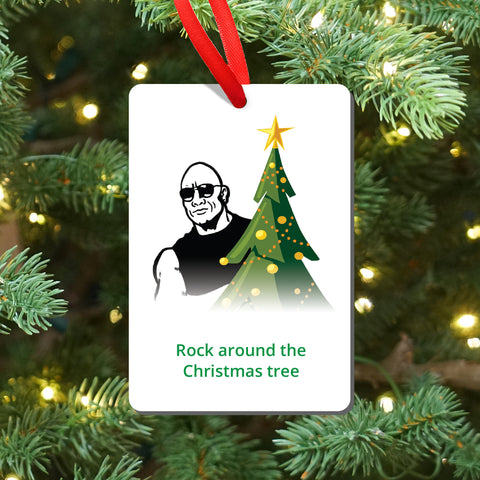 Dwayne Johnson Magnet and Ornament