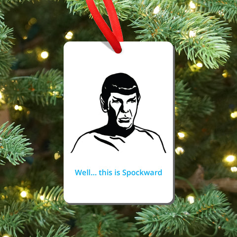 Star Trek Spockward Magnet and Ornament