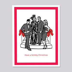 Schitts Creek Family Photo Christmas Card