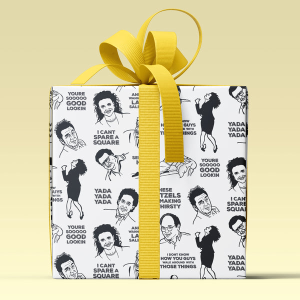 Seinfeld Gift Wrap 24"x36" Sheet