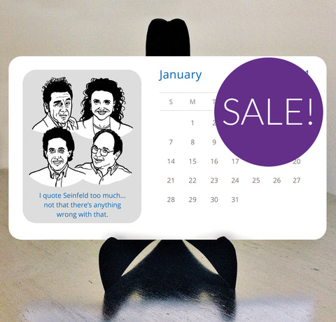 HALF PRICE SALE! Seinfeld 2024 desk calendar