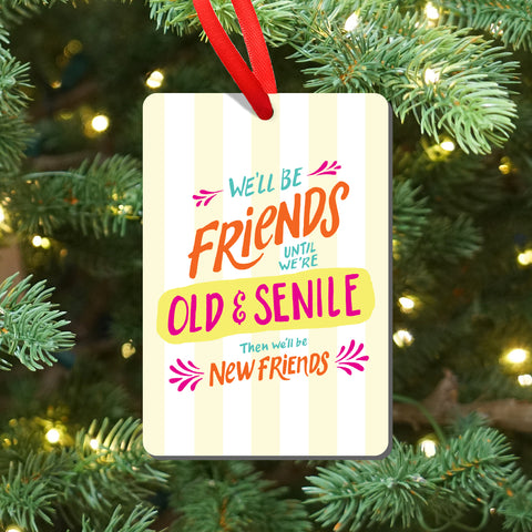 Senile Friends Magnet and Ornament