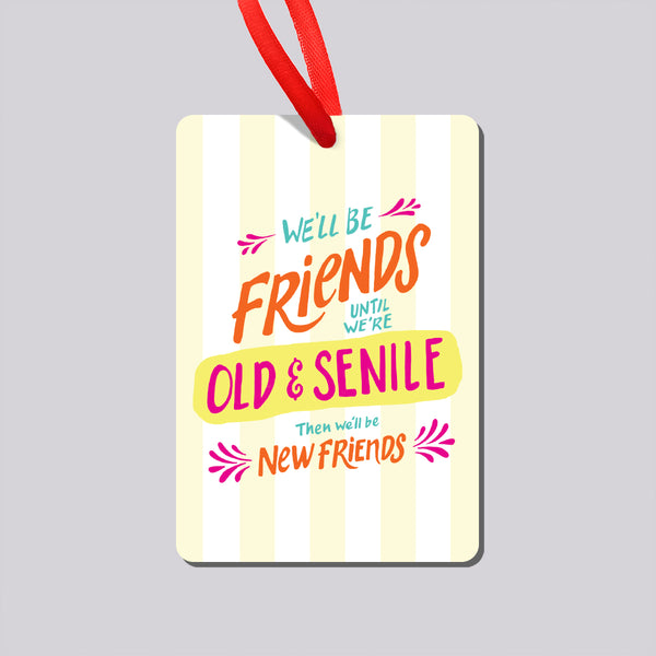Senile Friends Magnet and Ornament