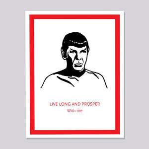 Star Trek Spock Prosper Card
