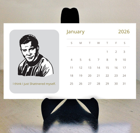 Star Trek 2026 desk calendar