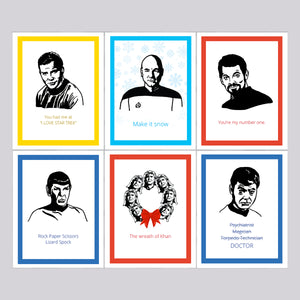 Star Trek Variety Cards - Set of 6 Savings