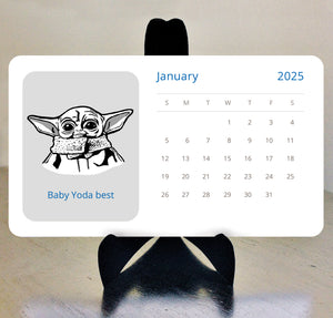 Star Wars 2025 Desk Calendar