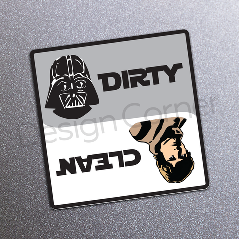 Star Wars Dirty/Clean Dishwasher Magnet