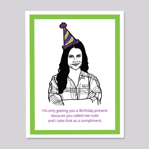 Schitts Creek Stevie Birthday Card