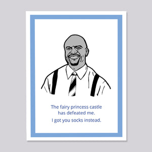 Brooklyn Nine Terry Castle Card