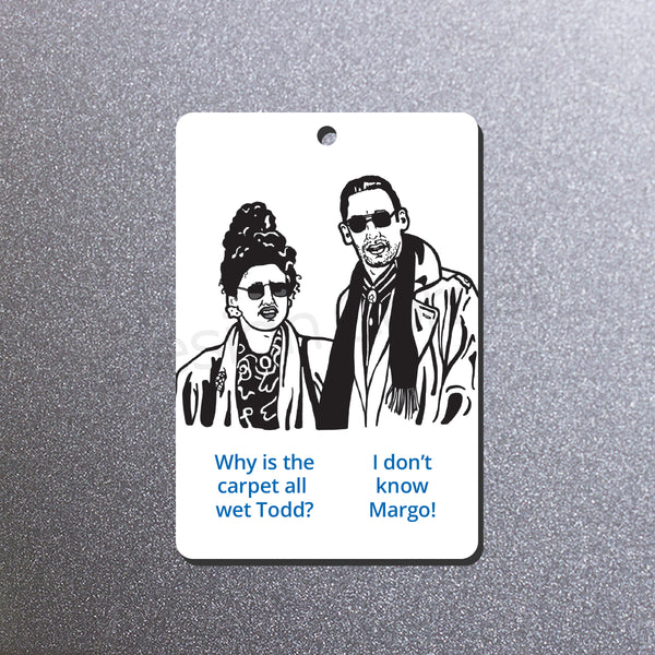 Christmas Vacation Todd and Margo Magnet and Ornament