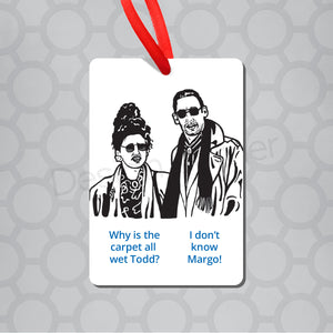 Christmas Vacation Todd and Margo Magnet and Ornament