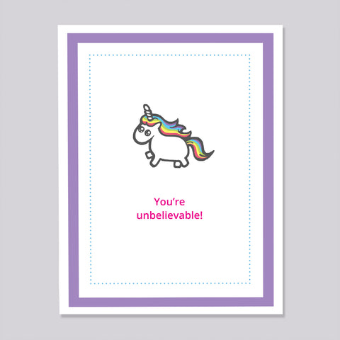 Kids Kards - Unicorn Friendship Card
