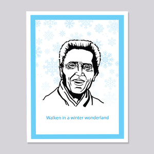 Christopher Walken Christmas Card