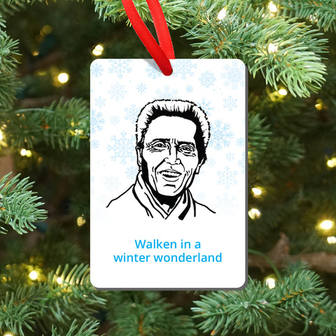 Christopher Walken Magnet and Ornament