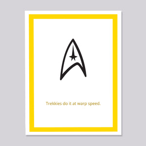 Star Trek Warp Speed Card
