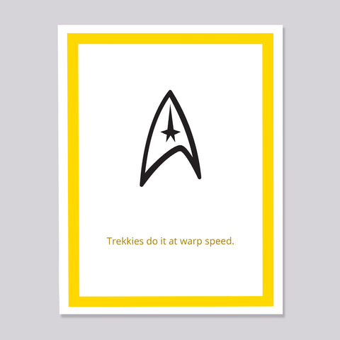 Star Trek Warp Speed Card