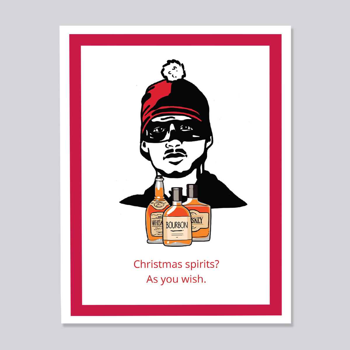 Princess Bride Westley Christmas Card