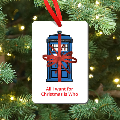 Doctor Who Tardis Magnet and Ornament