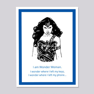 Wonder Woman Where is Card