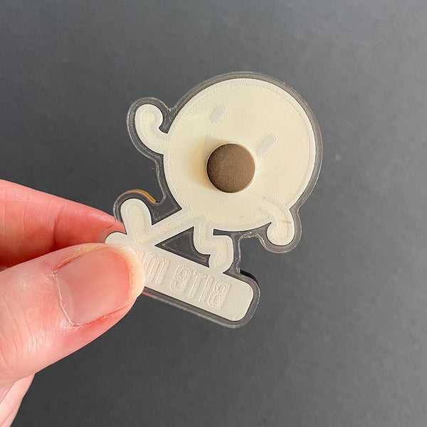Bite Me Acrylic Magnet