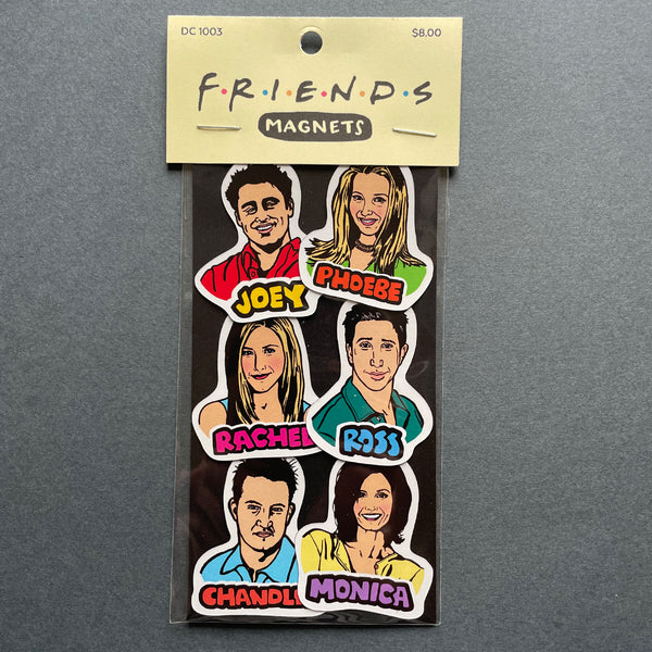 Friends characters Die Cut Magnets 6 Pack
