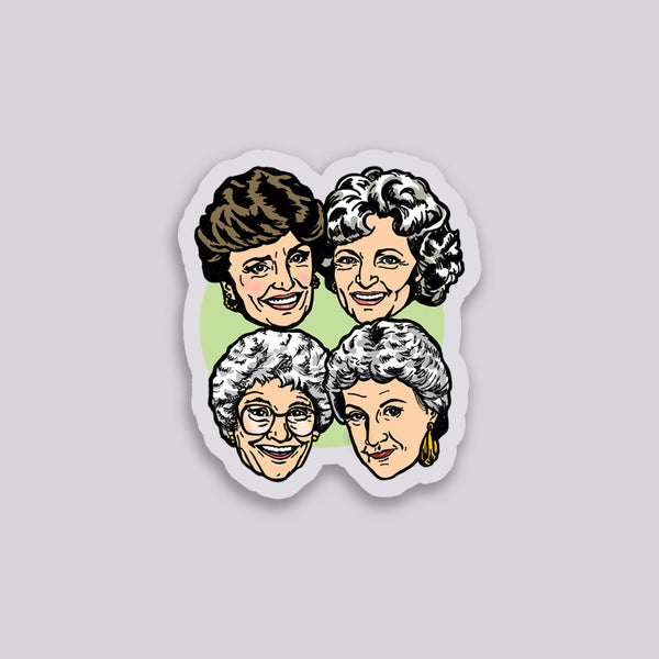 Golden Girls Characters Acrylic Tack Pin