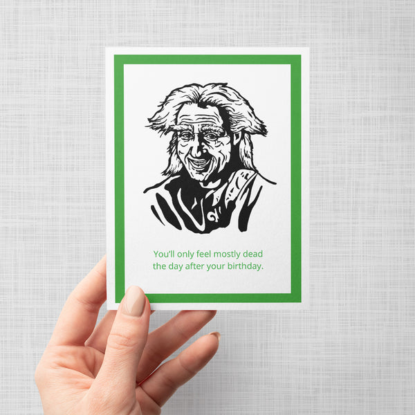 Princess Bride Miracle Max Mostly Dead After Birthday Card