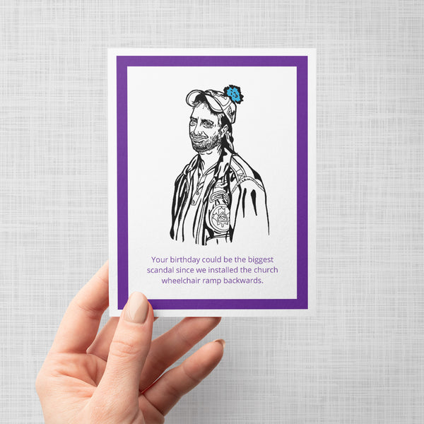 Schitts Creek Roland Scandal Funny Birthday Card