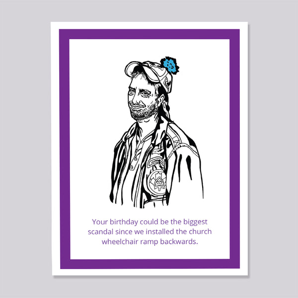 Schitts Creek Roland Scandal Funny Birthday Card