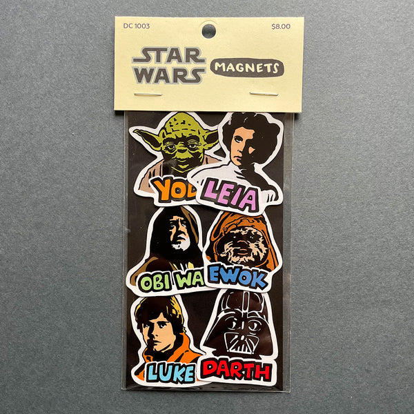 Star Wars Die Cut Magnets 6 Pack