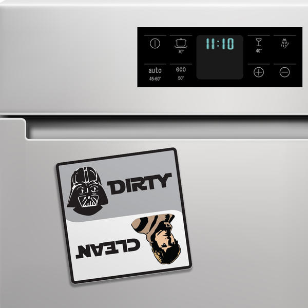 Star Wars Dirty/Clean Dishwasher Magnet