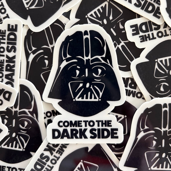 Star Wars Darth Vader Glow in the Dark vinyl sticker