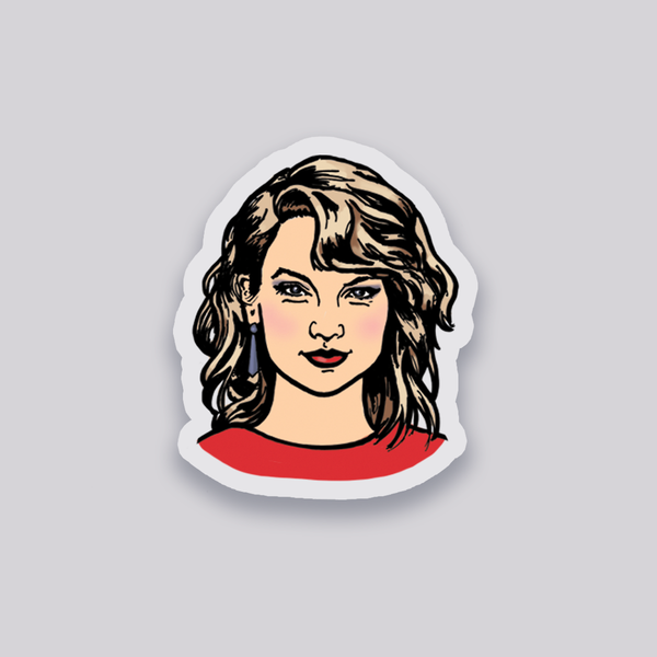 Taylor Swift Illustrated Acrylic Tack Pin