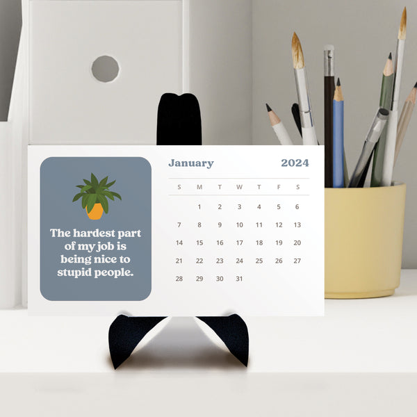 Another Day at Work 2024 desk calendar