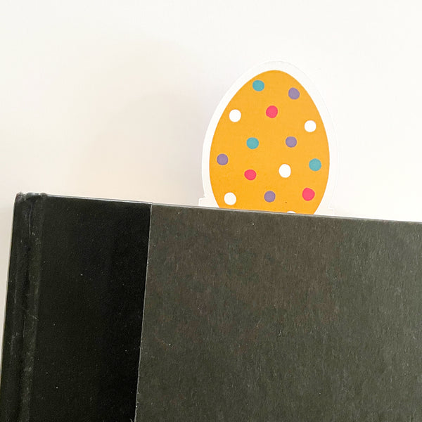 Easter Egg Die Cut Decorate your own Bookmark Design 1