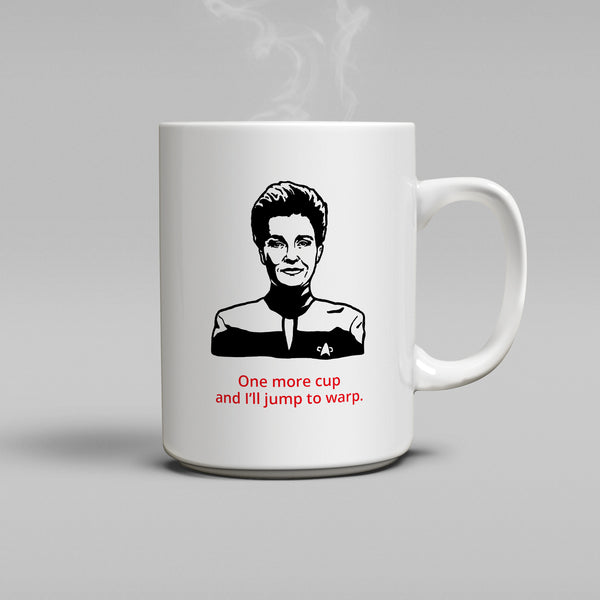 Star Trek Janeway Ceramic 15 oz Mug
