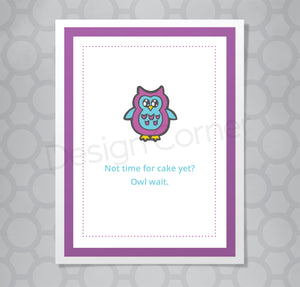 Kids Kards - Owl Birthday Card