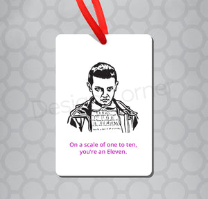 Stranger Things Eleven Magnet and Ornament