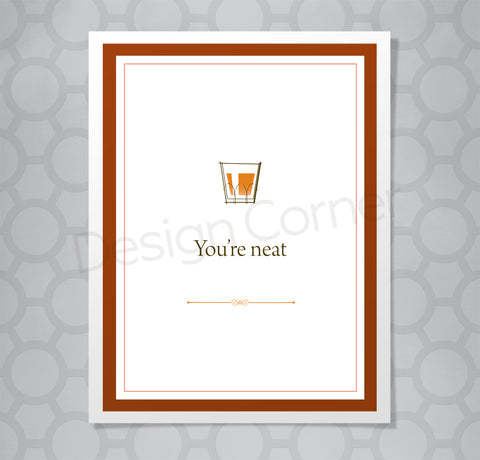 Scotch Neat Card