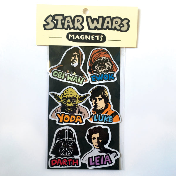 Star Wars Die Cut Magnets 6 Pack